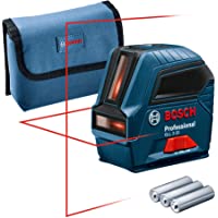 Bosch Professional 0601063L00 Nivel GLL 2-10- láser Rojo- Interior- Alcance 10 m- con Funda- en Caja